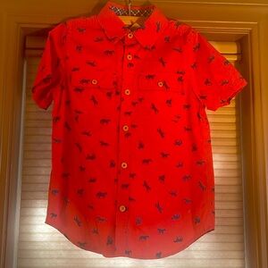 Boys size 8 camp shirt.  Matilda Jane, new with tags.